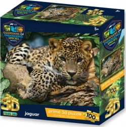 Puzzle 3D GES – jaguar, 100 piese