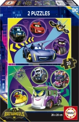 Puzzle Educa Batwheels 2x20 piese