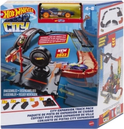 Set de construcție urbană HOT WHEELS City – set de extindere cu mașină