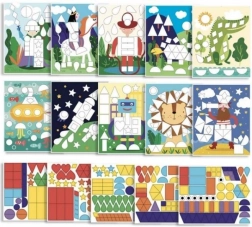 Set de autocolante – forme și culori