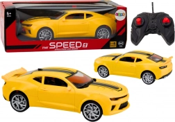 Mașinuță sport telecomandată 1:16 galbenă