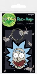 Breloc din cauciuc RICK AND MORTY – zâmbetul nebun al lui Rick
