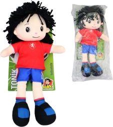 Păpușă textilă Toník fotbalist