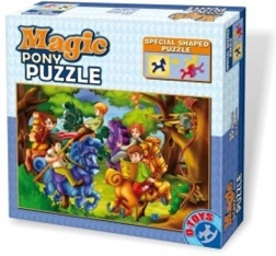 Puzzle pentru copii Cavaleri 35 piese