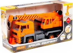 Jucărie macara cu cârlig mobil și troliu manual