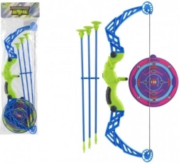 Arc cu săgeți cu ventuză și țintă 57 cm