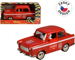 Mașină de pompieri retro cu mecanism inerțial