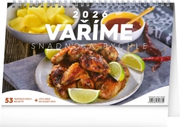 Calendar de birou Gătim ușor și rapid 2026