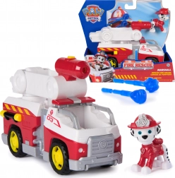 Mașină de pompieri Paw Patrol cu figurina Marshall și proiectile cu apă