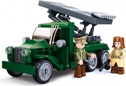 Sluban lansator de rachete rusesc Katyusha – set de construcție Bătălia pentru Budapesta