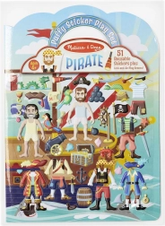 Set creativ maritim - Abțibilduri reutilizabile de la Melissa & Doug