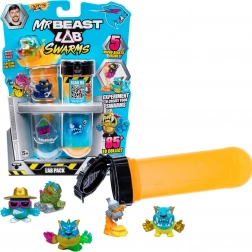 Set de 5 figurine surpriză MRBEAST Lab Swarms Atomic Lab Pack