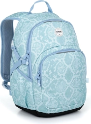 Rucsac pentru studenți din piele de șarpe Topgal Yoko