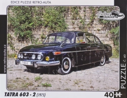 Puzzle auto retro Tatra 603 (1975) 40 piese