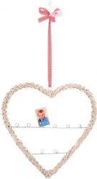 Inimă suspendată din nuiele pentru fotografii Small Foot