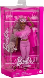 barbie deluxe style – set roz pufos