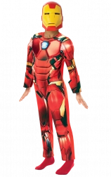 Costum pentru copii IRON MAN deluxe, 5–6 ani