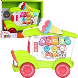 Pian electric pentru copii – gelateria verde