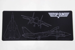 Covoraș de gaming pentru birou TOP GUN Jumbo 30 × 70 cm