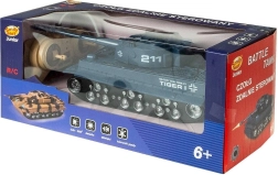 Tanc RC cu încărcător – albastru