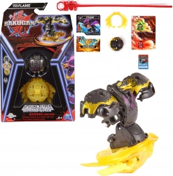 Bakugan Special Attack Flame set cu figurină rotativă și cărți
