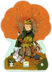 Puzzle Djeco Robin Hood, 36 de piese