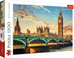 Puzzle 1500 de piese - Londra, Regatul Unit Trefl