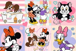 Puzzle DISNEY Minnie: zi colorată 160 piese