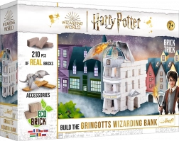 Set de construcție Brick Trick HARRY POTTER: Banca Vrajitorească Gringotts (210 piese)