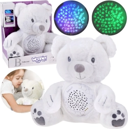 Woopie ursuleț de pluș cu proiector și cutie muzicală