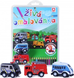 Carte de colorat auto vie