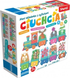 Puzzle maxi cu decupaje Tren