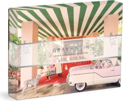 Puzzle față-verso Câini la hotelul Beverly Hills 500 piese – GRAY MALIN