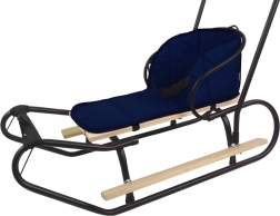 Saltea pentru sanie Soft Three Fasteners Navy Blue