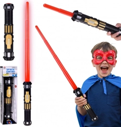 sabie luminoasă extensibilă cu lumină și sunet