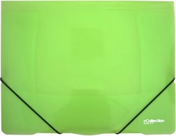 Mapă cu elastic eCollection verde A4