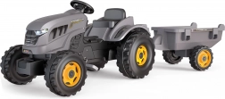 tractor cu pedale Smoby Stronger XXL cu remorcă detașabilă