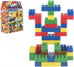 Set de construcție LORI 1 din plastic, 50 piese