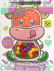 Set de mărgele colorate Vacă