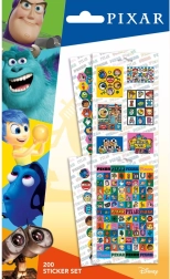 Autocolante PIXAR, set 200 buc
