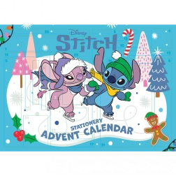 Calendar de Advent Lilo și Stitch – accesorii de papetărie