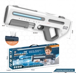 Pistol cu apă electric alb