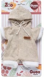 Guca hăinuță cu glugă pentru păpușa maimuțică REBORN 32 cm