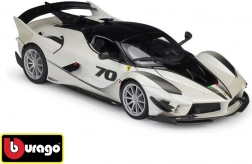 Bburago Ferrari FXX-K EVO No.70 model alb-negru 1:18