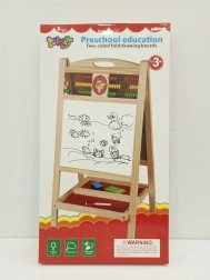 Tablă dublă din lemn cu abac