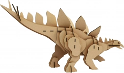 Puzzle 3D din lemn stegosaurus