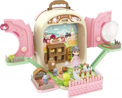 Iepuraș în setul de fermă 3‑în‑1