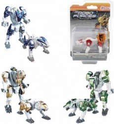 Animal sau robot transformabil din plastic 9cm în blister