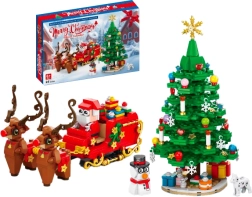 Calendar de Advent Lele Brother – sanie și brad de Crăciun (940 piese)