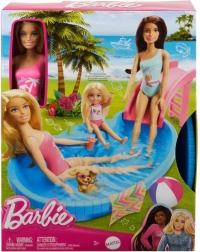 Păpușă Barbie cu piscină